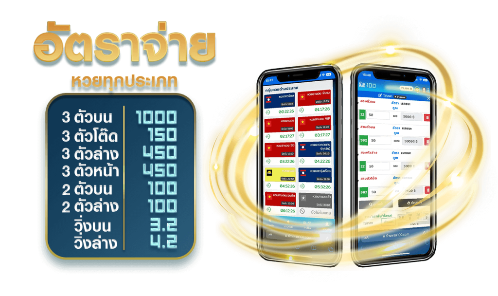 อัตราจ่ายหวย-บ้านหวย100png